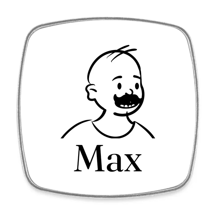 Magnet personnalisé au prénom Max