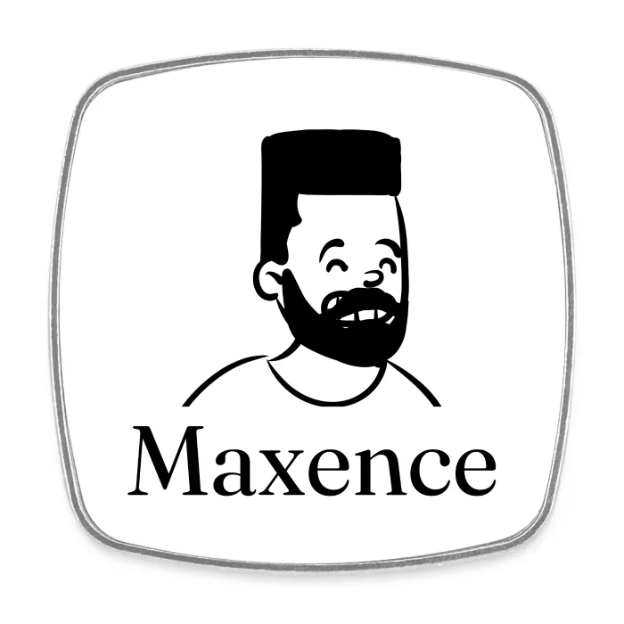 Magnet personnalisé au prénom Maxence