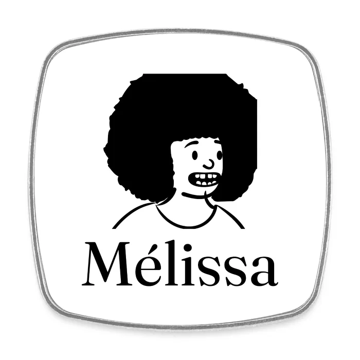 Magnet personnalisé au prénom Mélissa