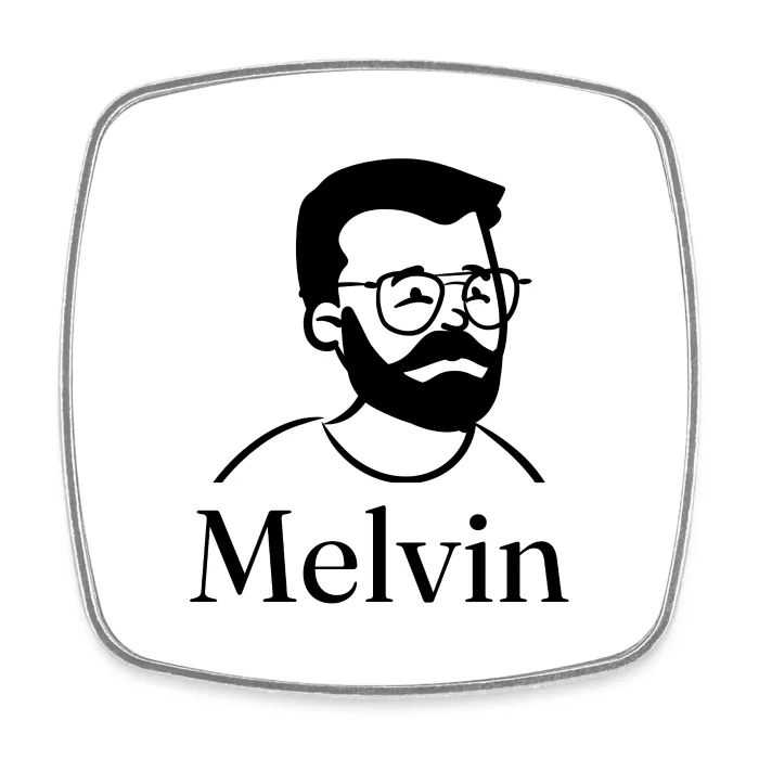 Magnet personnalisé au prénom Melvin