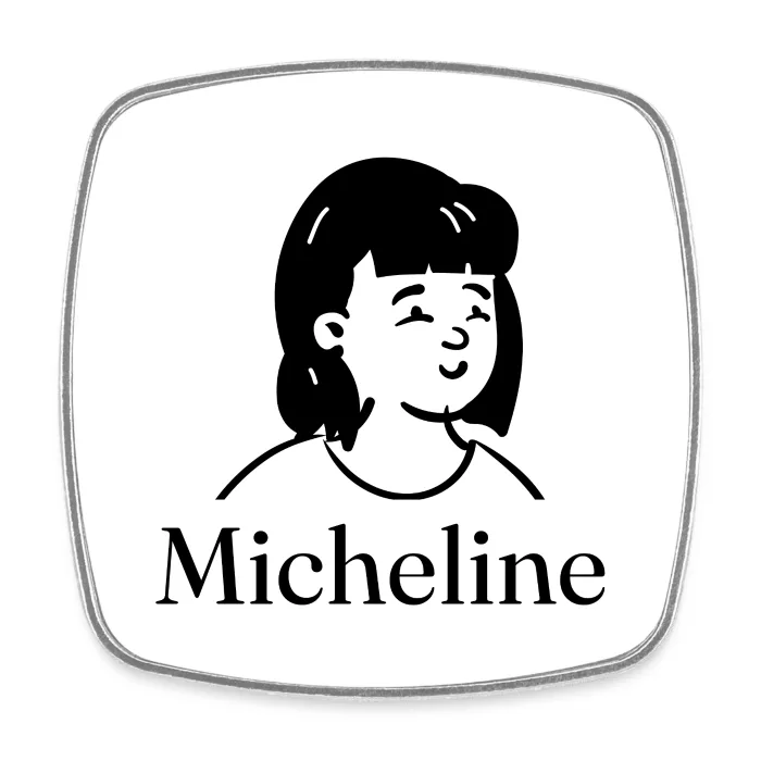Magnet personnalisé au prénom Micheline