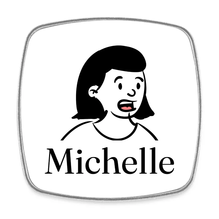 Magnet personnalisé au prénom Michelle