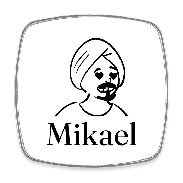 Magnet personnalisé au prénom Mikael
