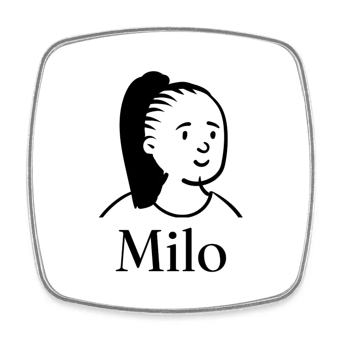Magnet personnalisé au prénom Milo