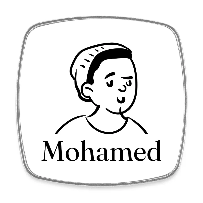 Magnet personnalisé au prénom Mohamed