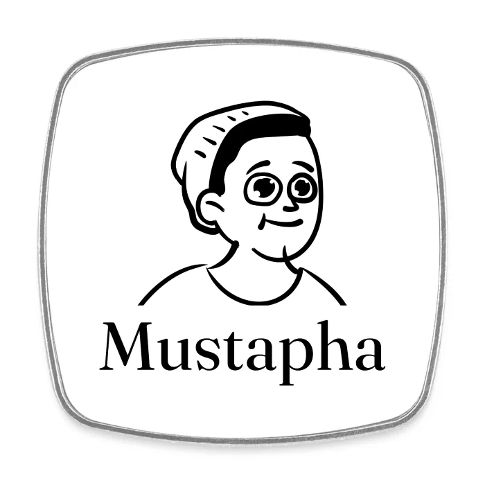 Magnet personnalisé au prénom Mustapha