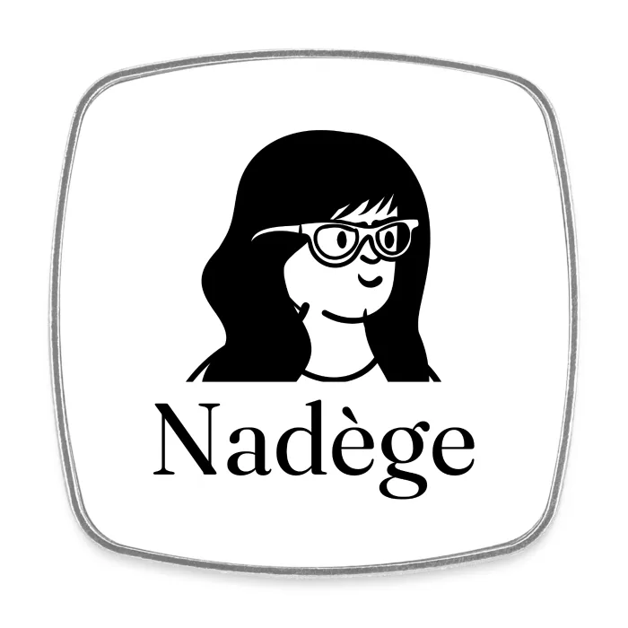 Magnet personnalisé au prénom Nadège