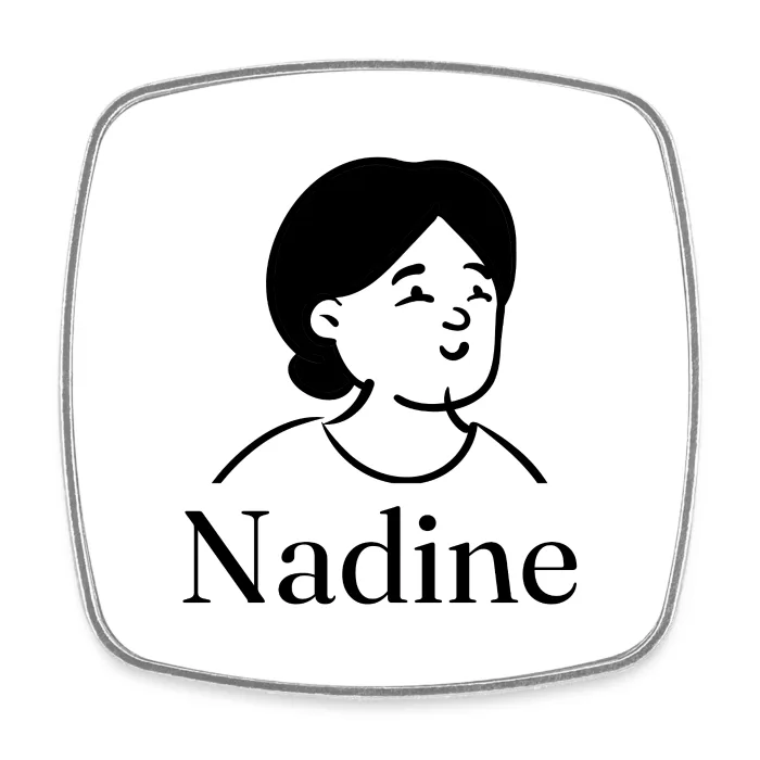 Magnet personnalisé au prénom Nadine