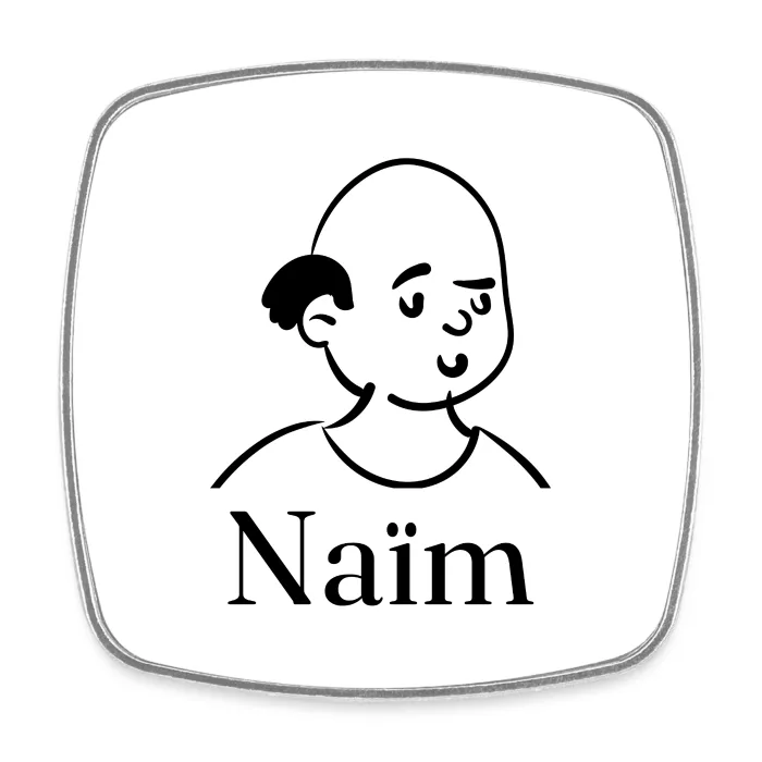 Magnet personnalisé au prénom Naïm