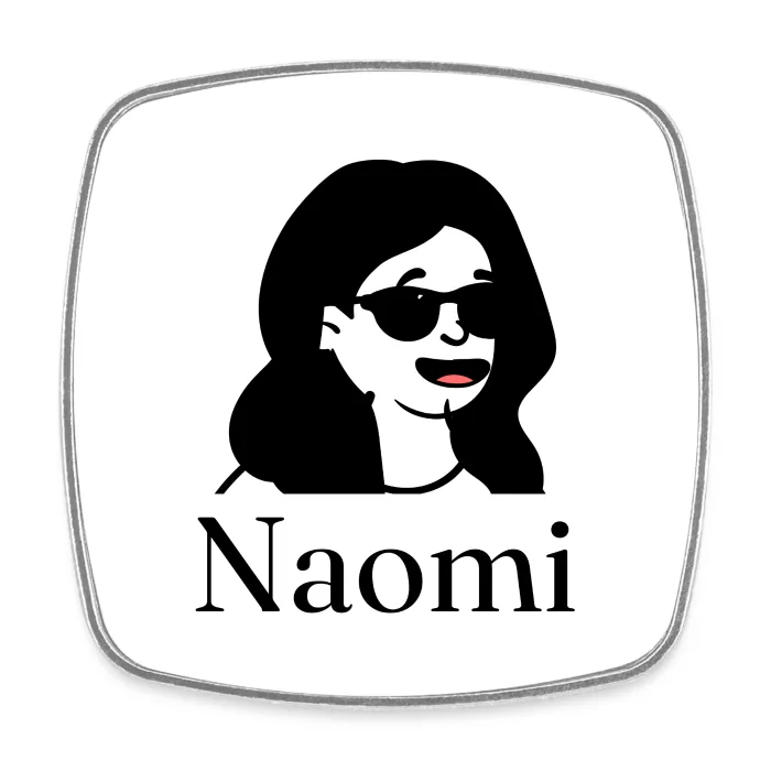 Magnet personnalisé au prénom Naomi