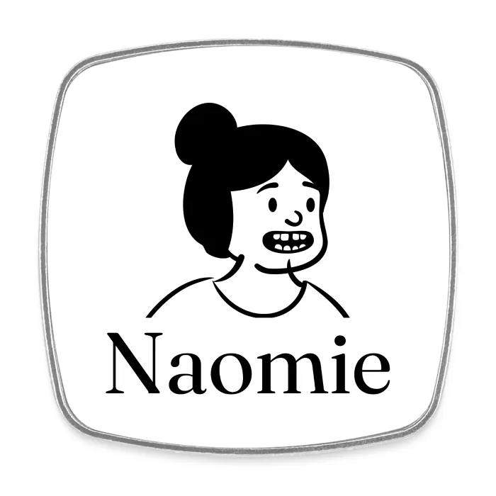 Magnet personnalisé au prénom Naomie
