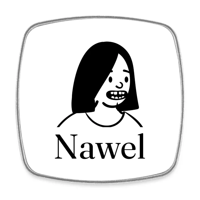 Magnet personnalisé au prénom Nawel