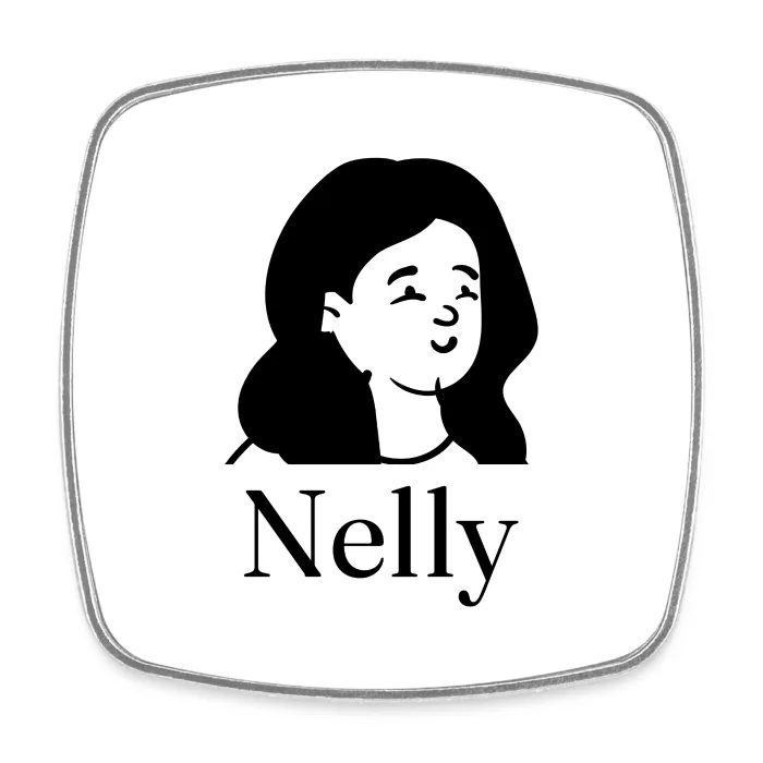 Magnet personnalisé au prénom Nelly