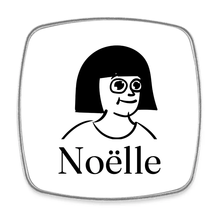 Magnet personnalisé au prénom Noëlle