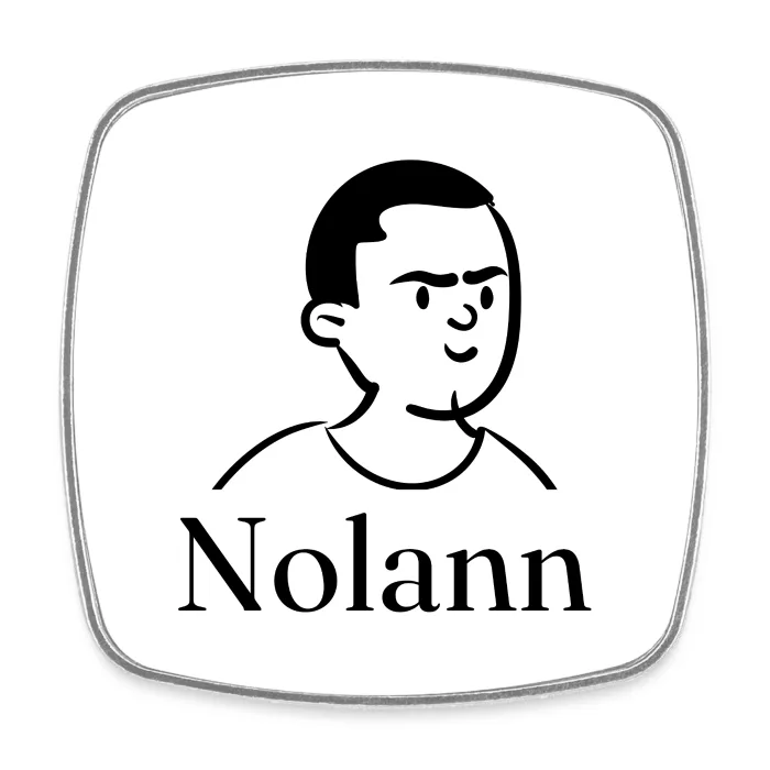Magnet personnalisé au prénom Nolann