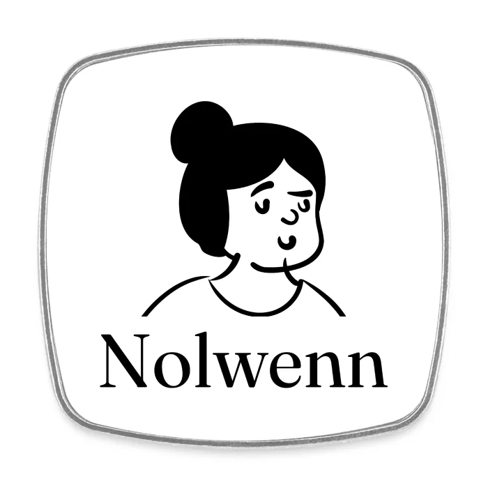 Magnet personnalisé au prénom Nolwenn