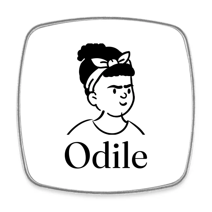 Magnet personnalisé au prénom Odile
