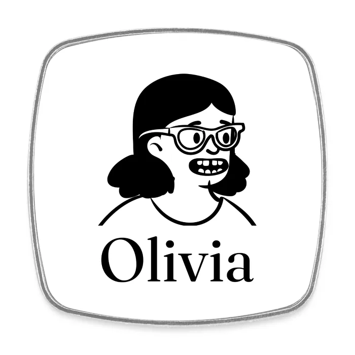 Magnet personnalisé au prénom Olivia
