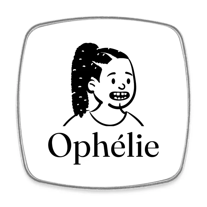 Magnet personnalisé au prénom Ophélie