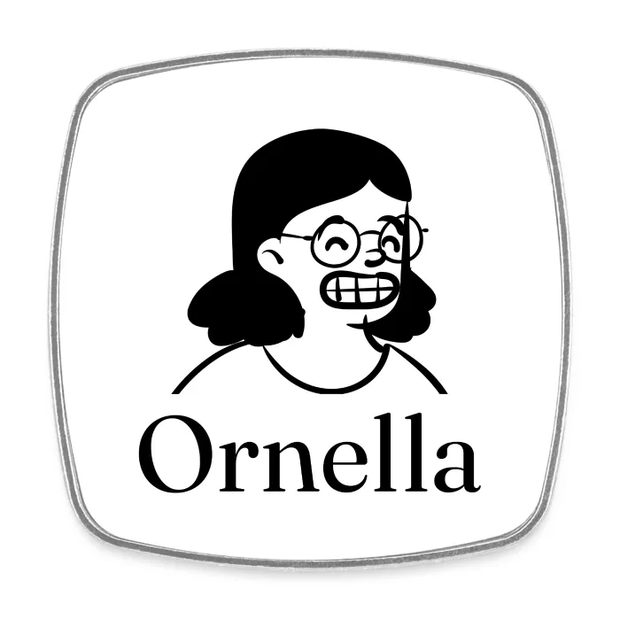 Magnet personnalisé au prénom Ornella