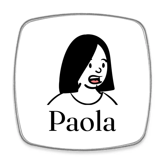 Magnet personnalisé au prénom Paola