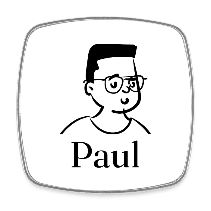 Magnet personnalisé au prénom Paul