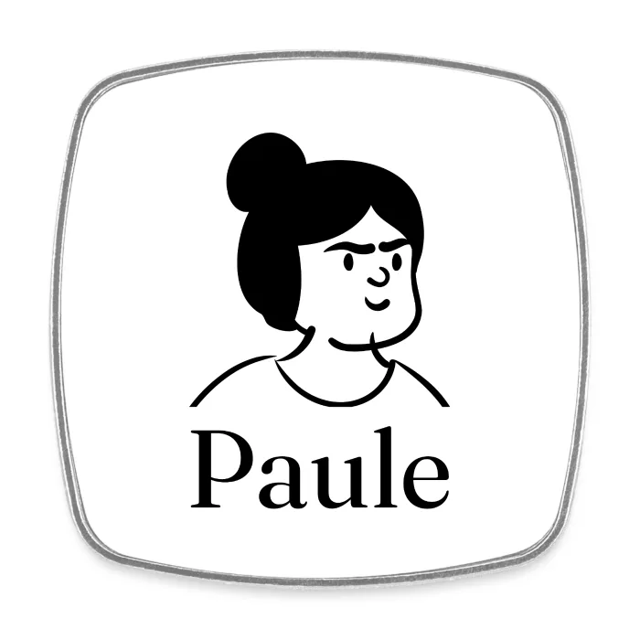 Magnet personnalisé au prénom Paule