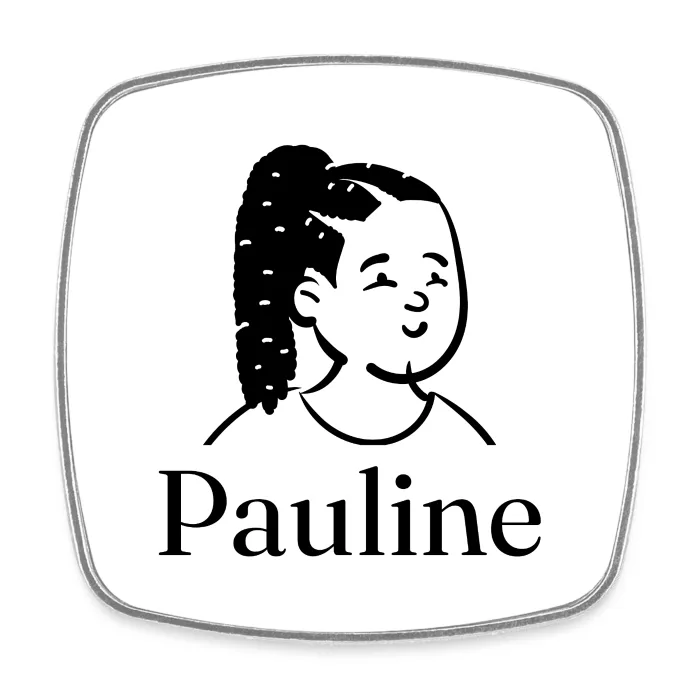 Magnet personnalisé au prénom Pauline