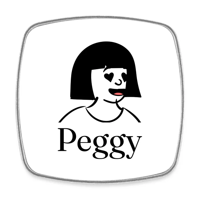 Magnet personnalisé au prénom Peggy