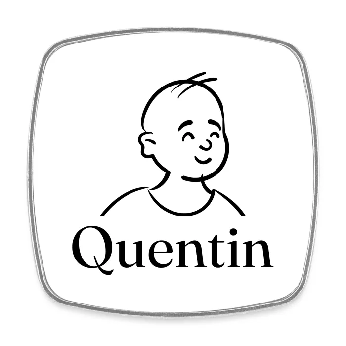 Magnet personnalisé au prénom Quentin