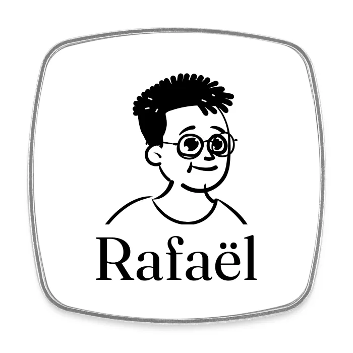 Magnet personnalisé au prénom Rafaël