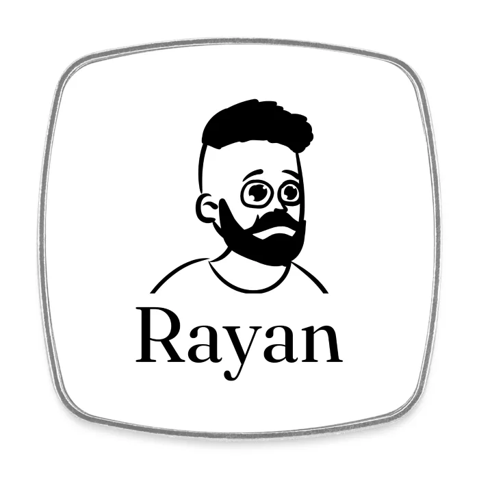 Magnet personnalisé au prénom Rayan