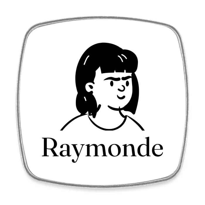 Magnet personnalisé au prénom Raymonde