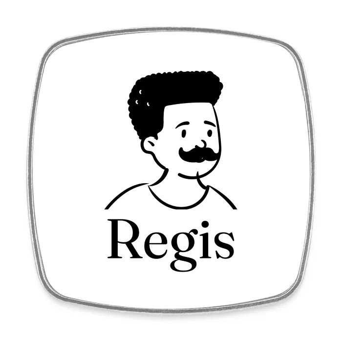 Magnet personnalisé au prénom Regis