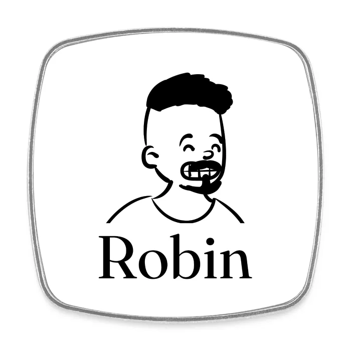 Magnet personnalisé au prénom Robin