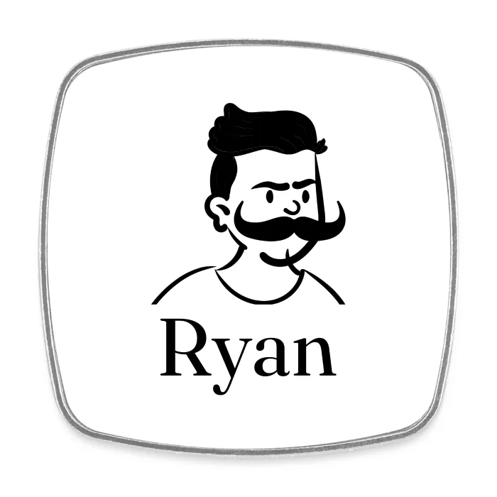 Magnet personnalisé au prénom Ryan