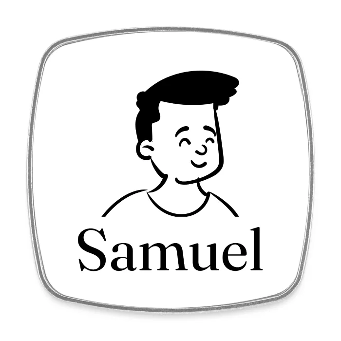 Magnet personnalisé au prénom Samuel