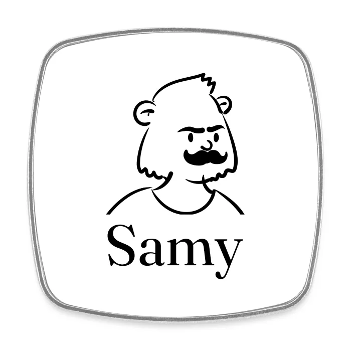 Magnet personnalisé au prénom Samy