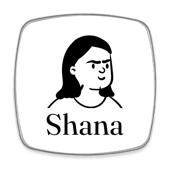 Magnet personnalisé au prénom Shana