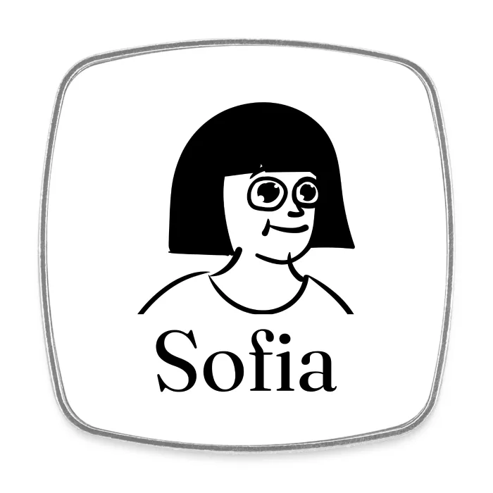 Magnet personnalisé au prénom Sofia