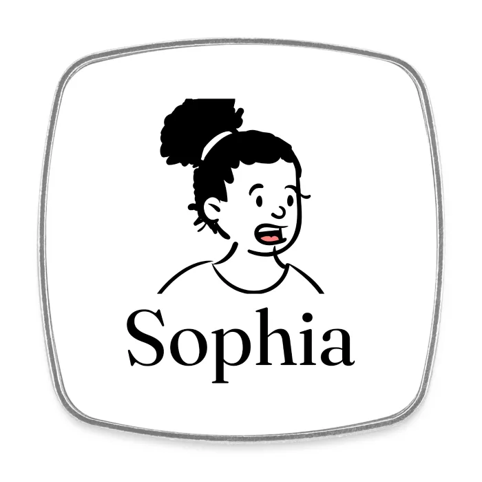 Magnet personnalisé au prénom Sophia