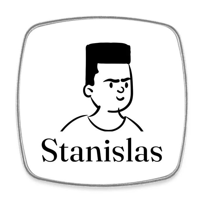Magnet personnalisé au prénom Stanislas