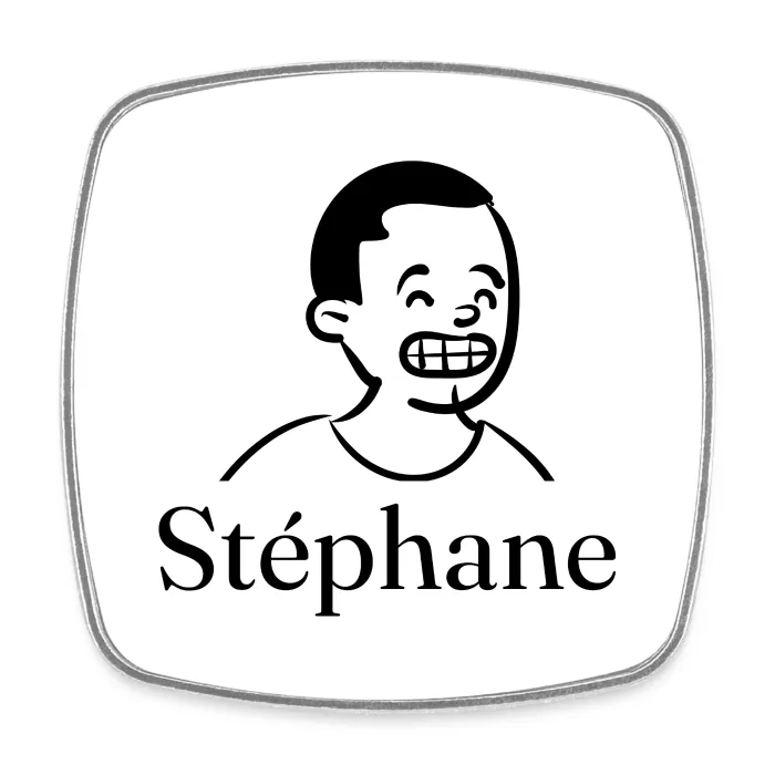 Magnet personnalisé au prénom Stéphane