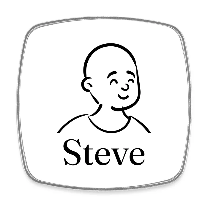 Magnet personnalisé au prénom Steve