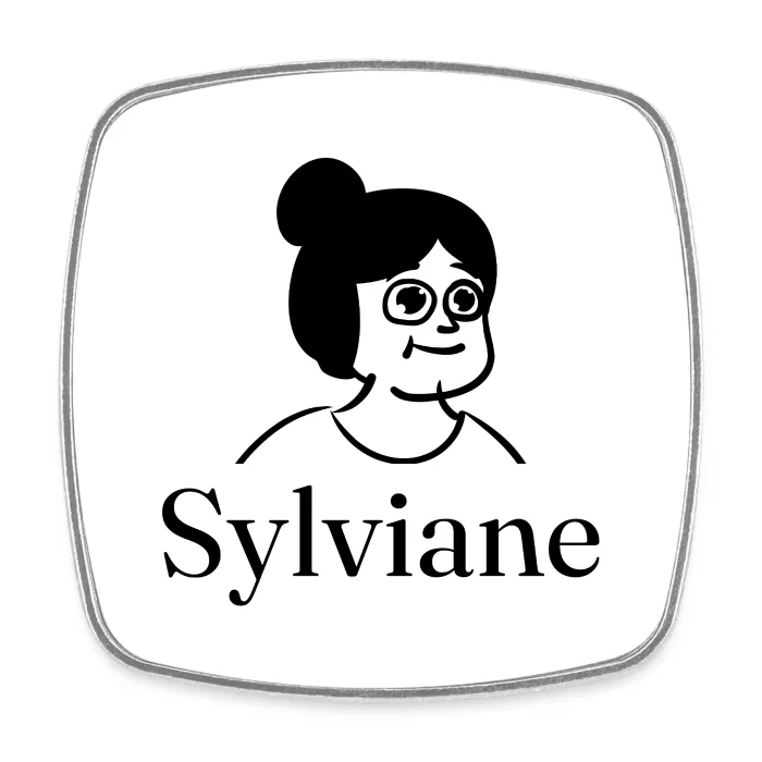 Magnet personnalisé au prénom Sylviane