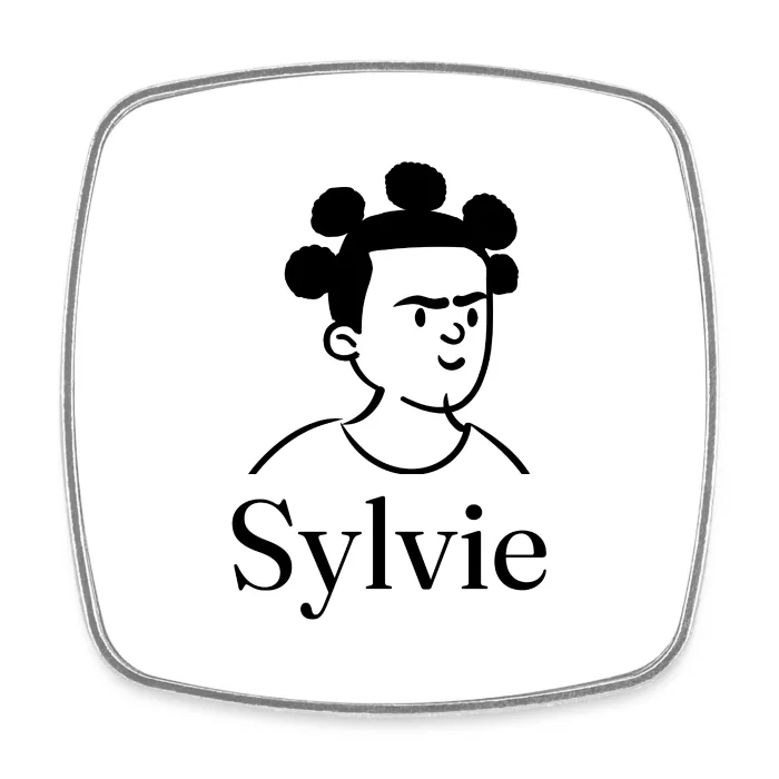 Magnet personnalisé au prénom Sylvie