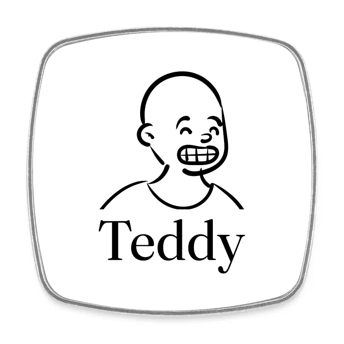 Magnet personnalisé au prénom Teddy