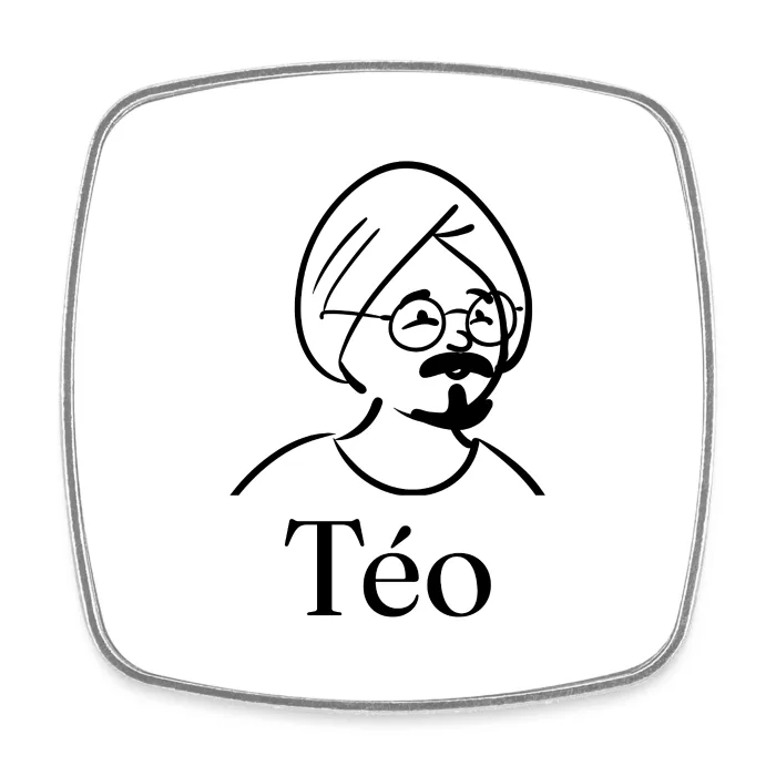 Magnet personnalisé au prénom Téo