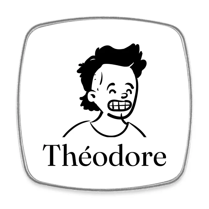 Magnet personnalisé au prénom Théodore