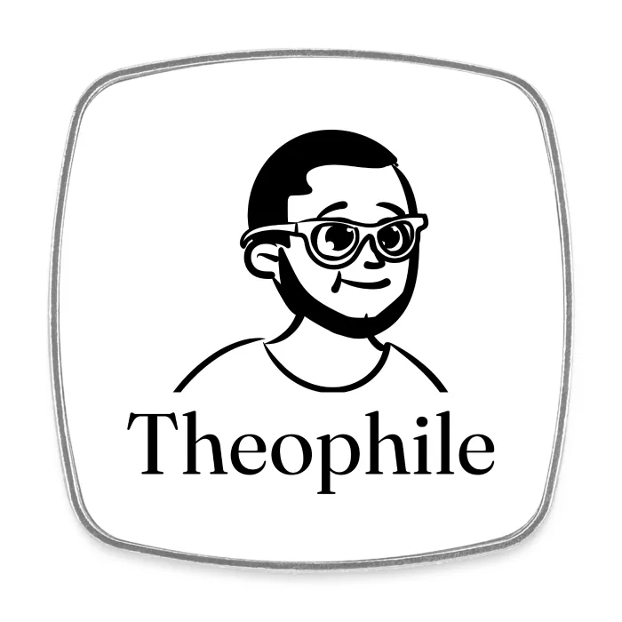 Magnet personnalisé au prénom Theophile